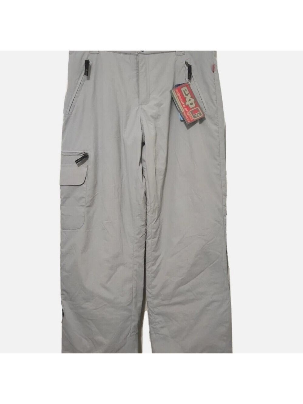 EXPO Project Snow//Ski//Snowboarding Cargo Pants in Light Gray Size L - NEW - Picture 2 of 16